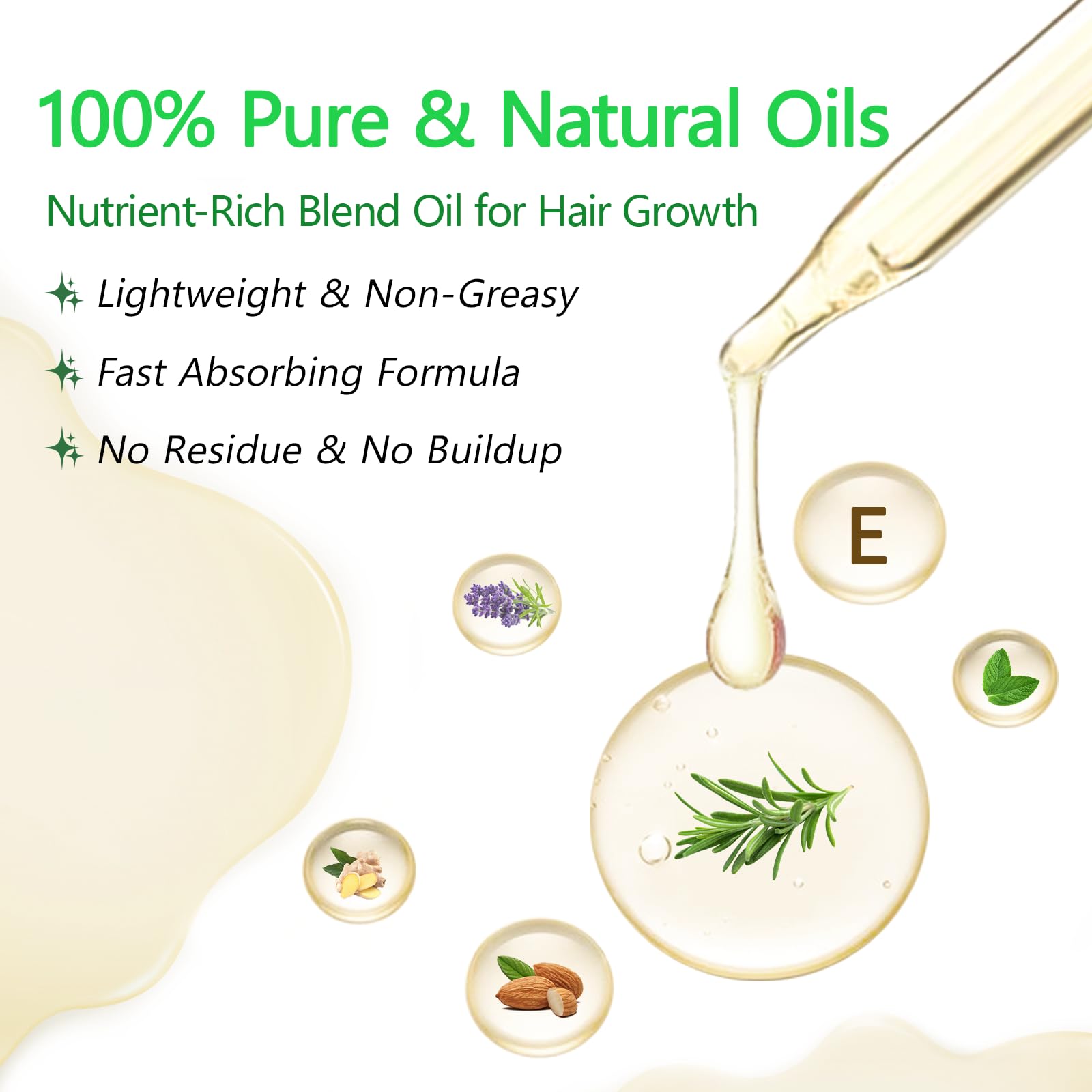 MMPANG rosemary oil frame shows tamed frizz and healthier strands.