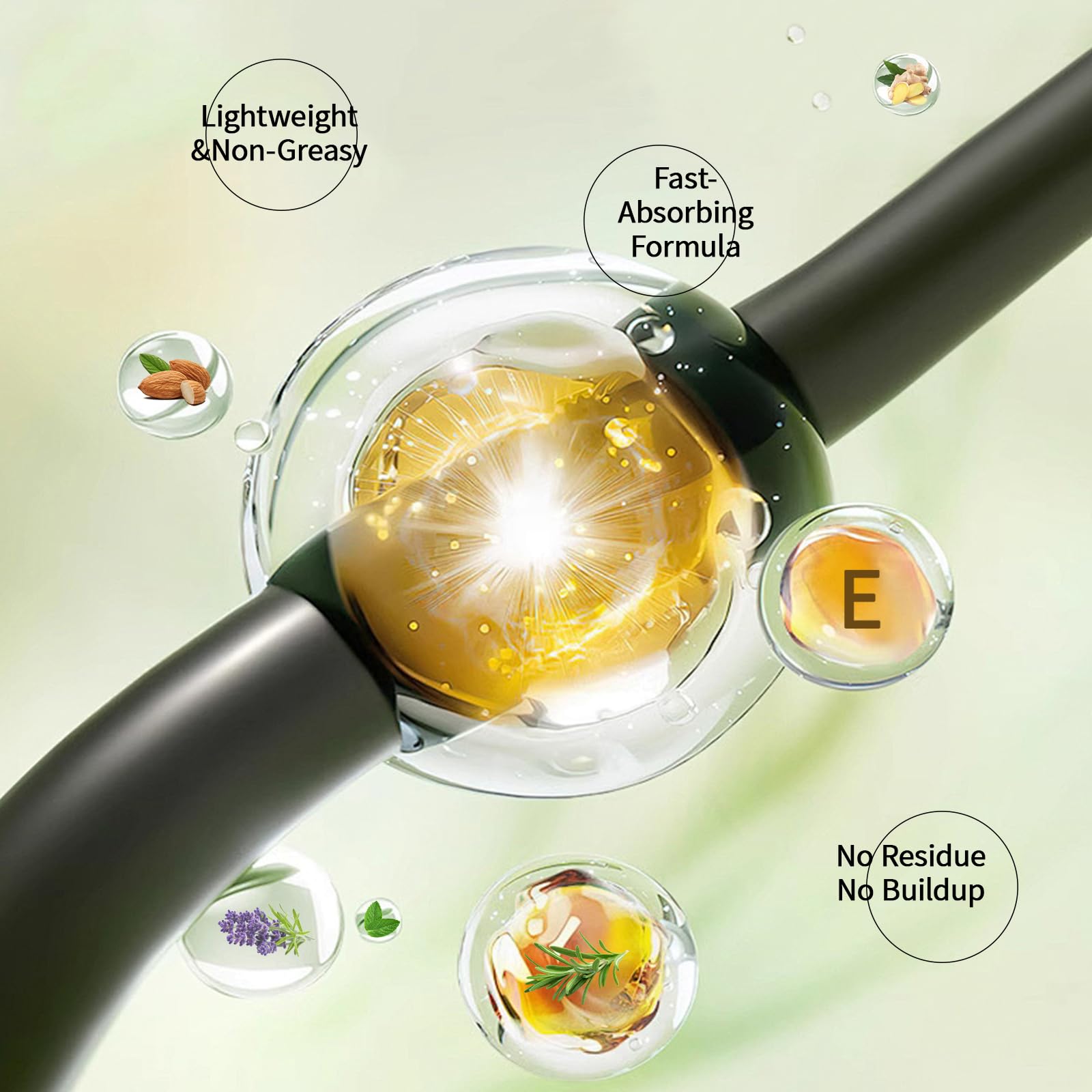 MMPANG rosemary oil gloss after use suggests radiant, smoother finish.