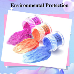 Mnk66 easy-application dip powder with liquid demonstrates fast drying.