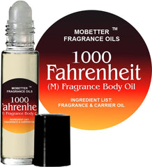 MoBetter Fragrance Oils 1000 Fahrenheit bottle-pour shows long-lasting masculine scent