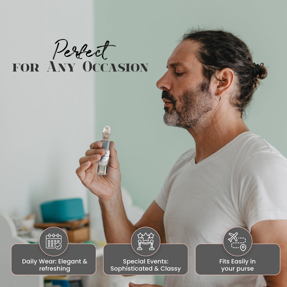 L'Homme Libre roll-on application by MOBETTER Fragrance Oils for on-the-go fragrance