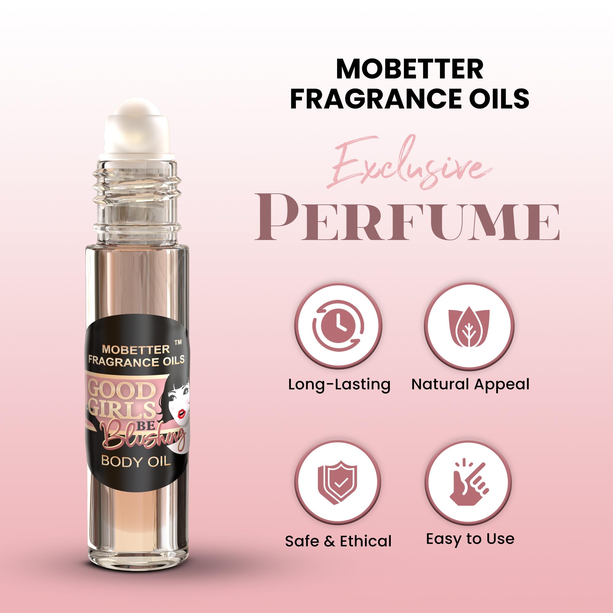 MOBETTER Fragrance Oils long-lasting scent for all-day confidence and mood enhancement.