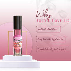 MOBETTER FRAGRANCE OILS roll-on application demonstrates easy on the go fragrance touch ups