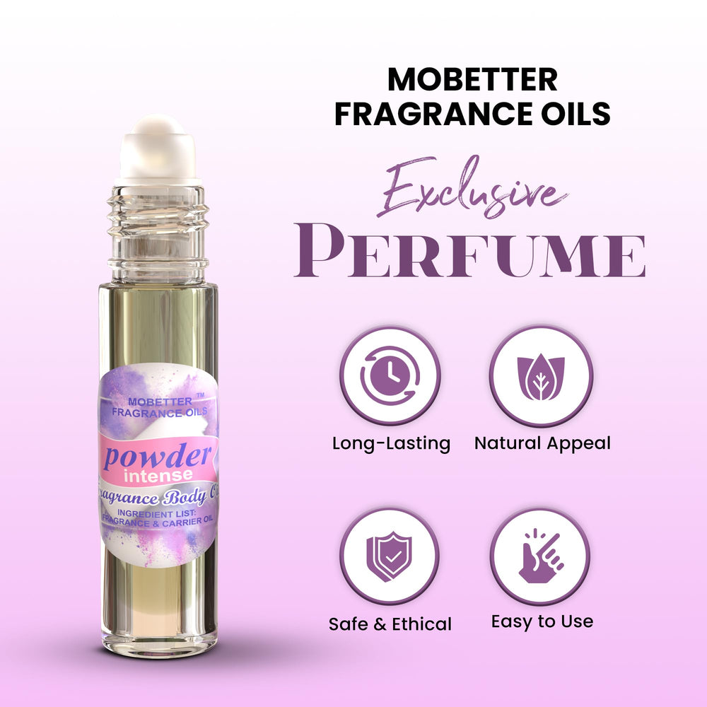 MOBETTER FRAGRANCE OILS powder-intense unisex-use suits daily wear for many lifestyles