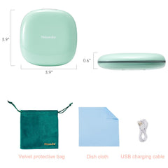 Mocado 10X magnifier close-up for precise eye makeup details