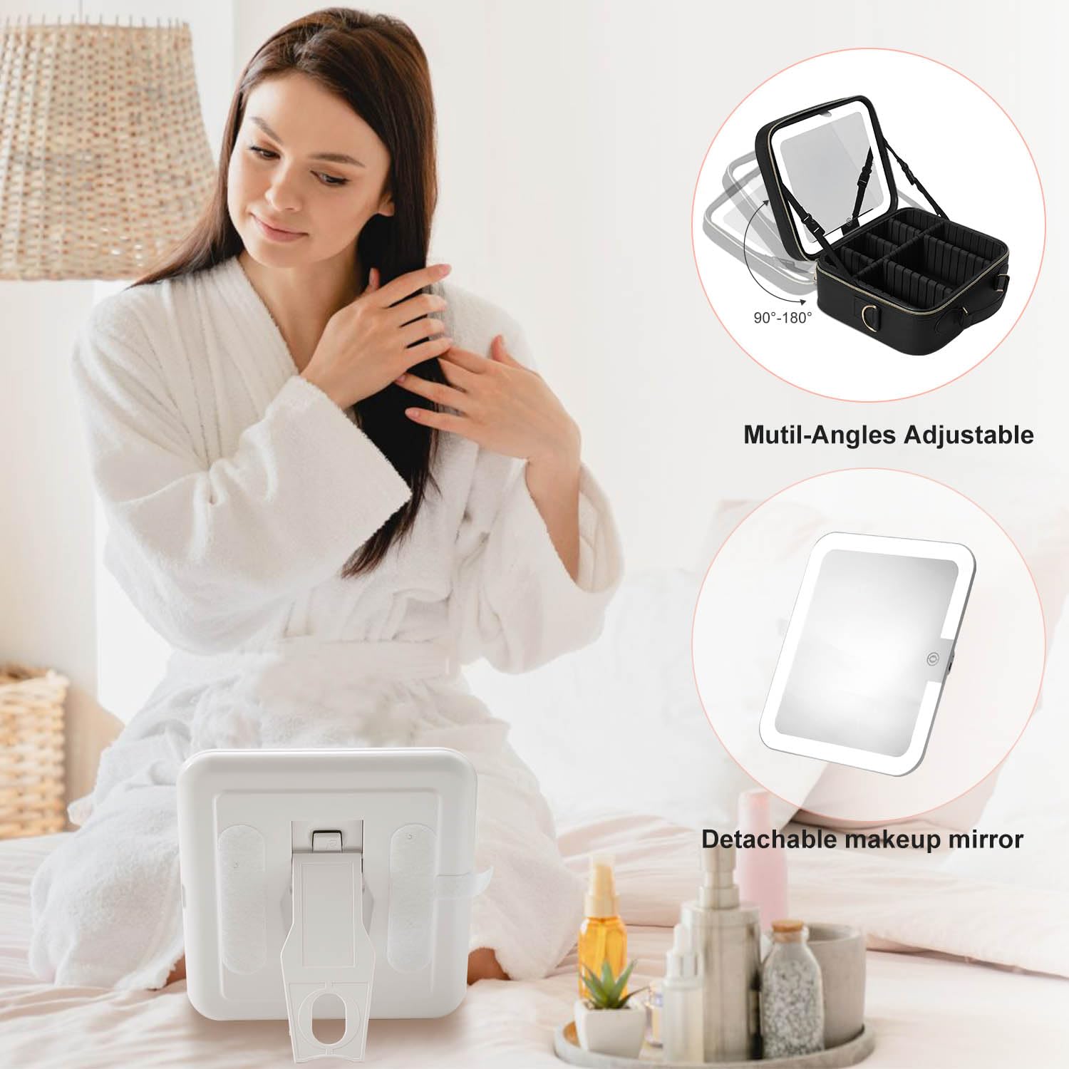 Mocado luggage strap enables easy hands-free transport