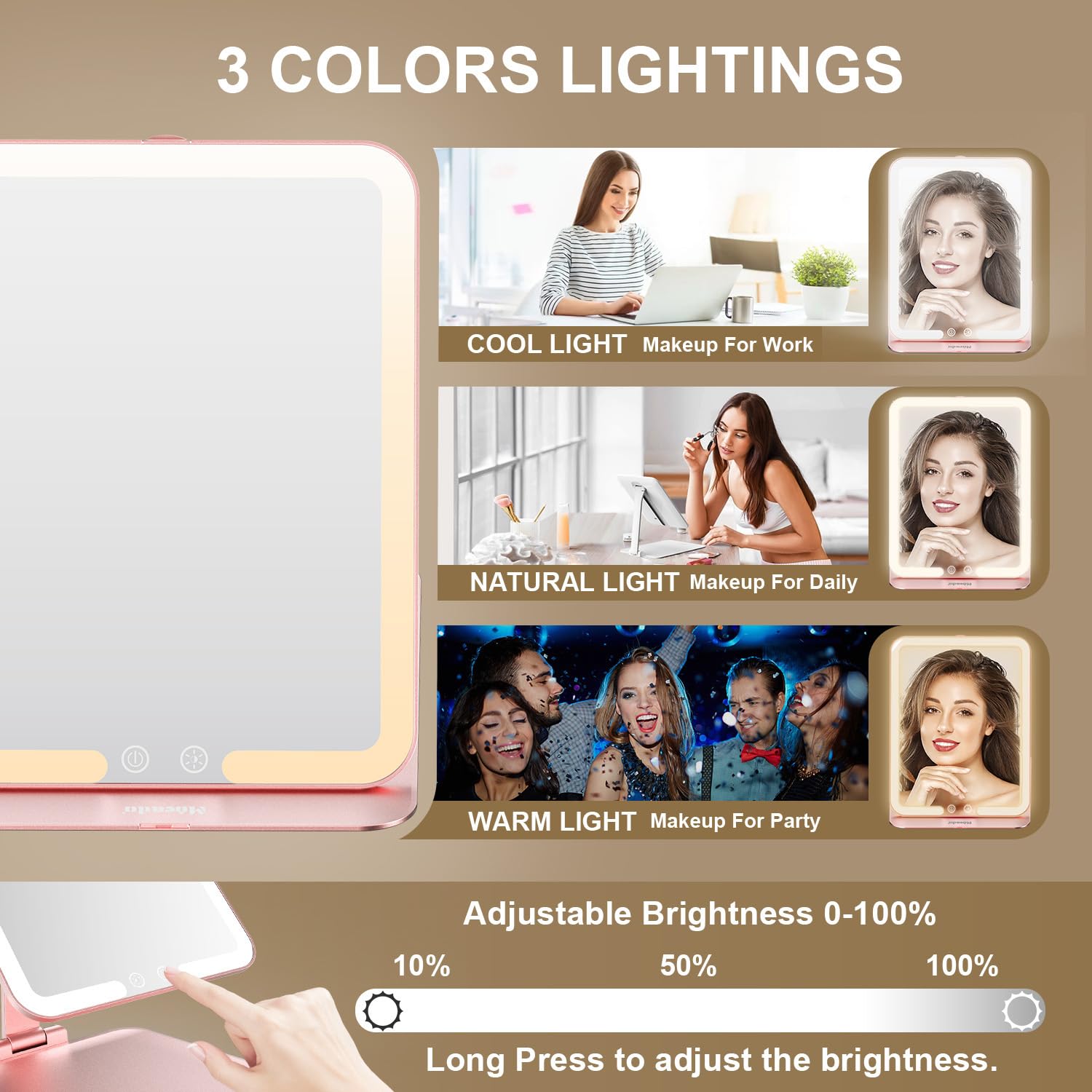 Mocado magnetic 10x magnifying detail helps precise eye makeup