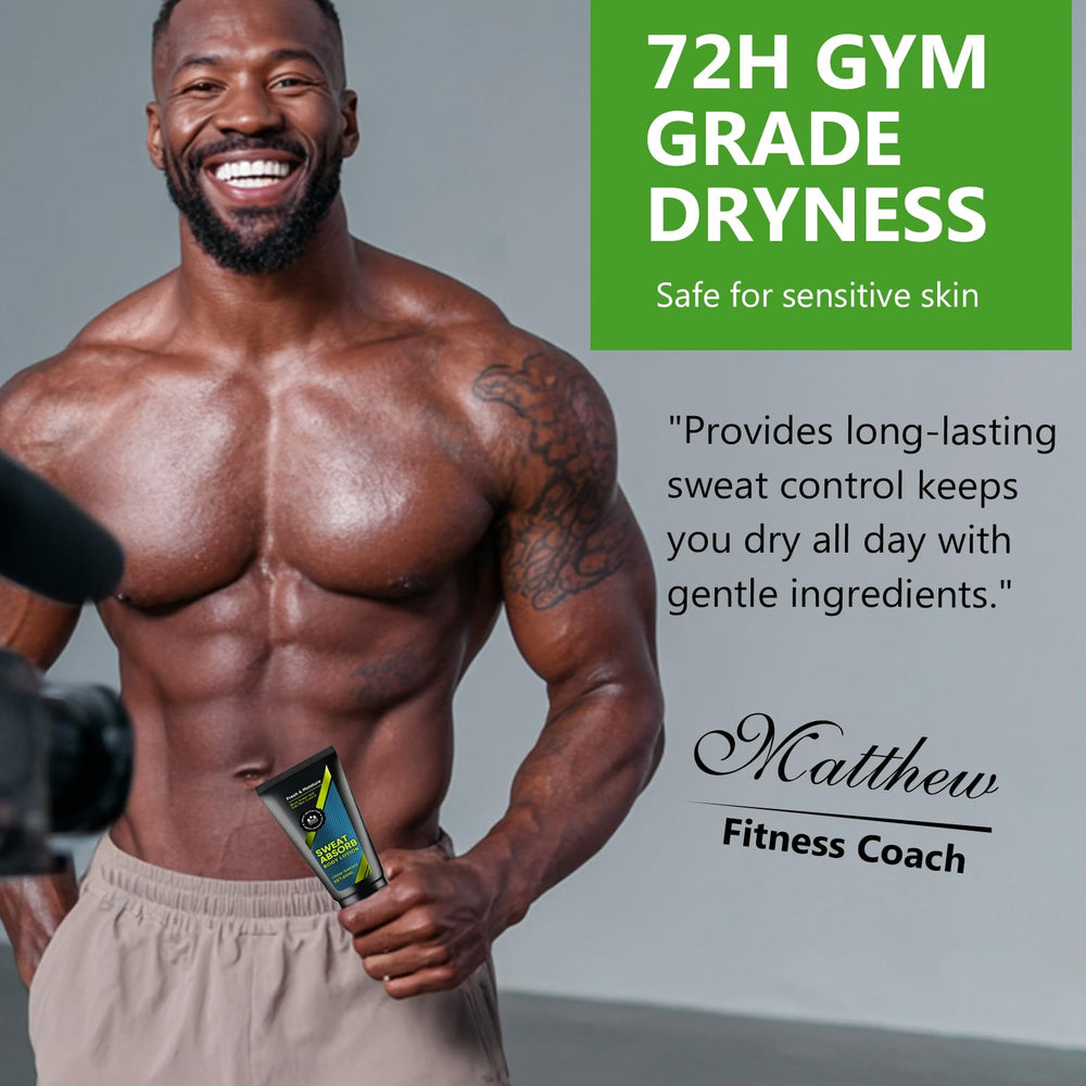 Mochiby Advanced Face Antiperspirant weightless-gel texture absorbs quickly.
