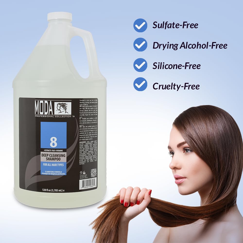 MODA ingredients highlight four extracts and vitamins.