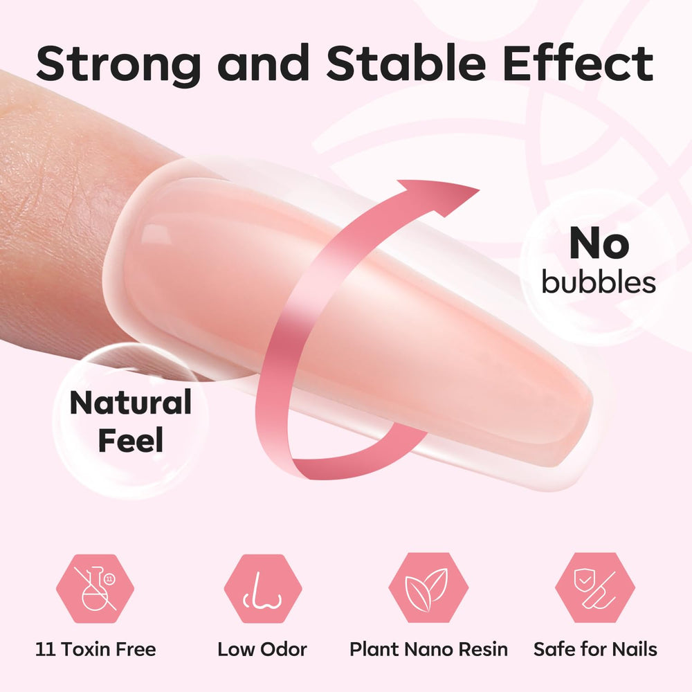 Modelones straight dual forms 12 sizes support versatile nail lengths.