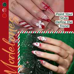 Modelones 15-sizes almond tips provide precise, comfortable fit.