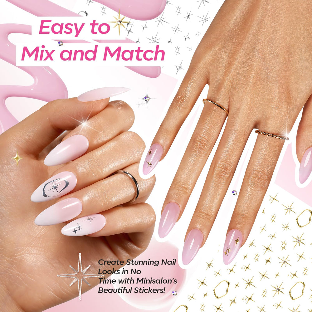 Modelones 150-degree-wide-brush delivers smooth color application.