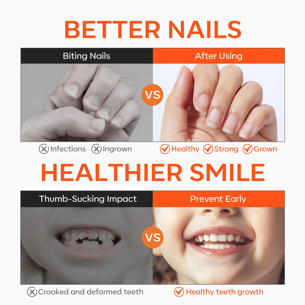 Modelones 2pcs nail biting set includes two tools for home and travel use