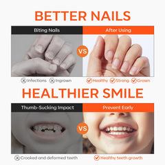 Modelones 2pcs nail biting set includes two tools for home and travel use
