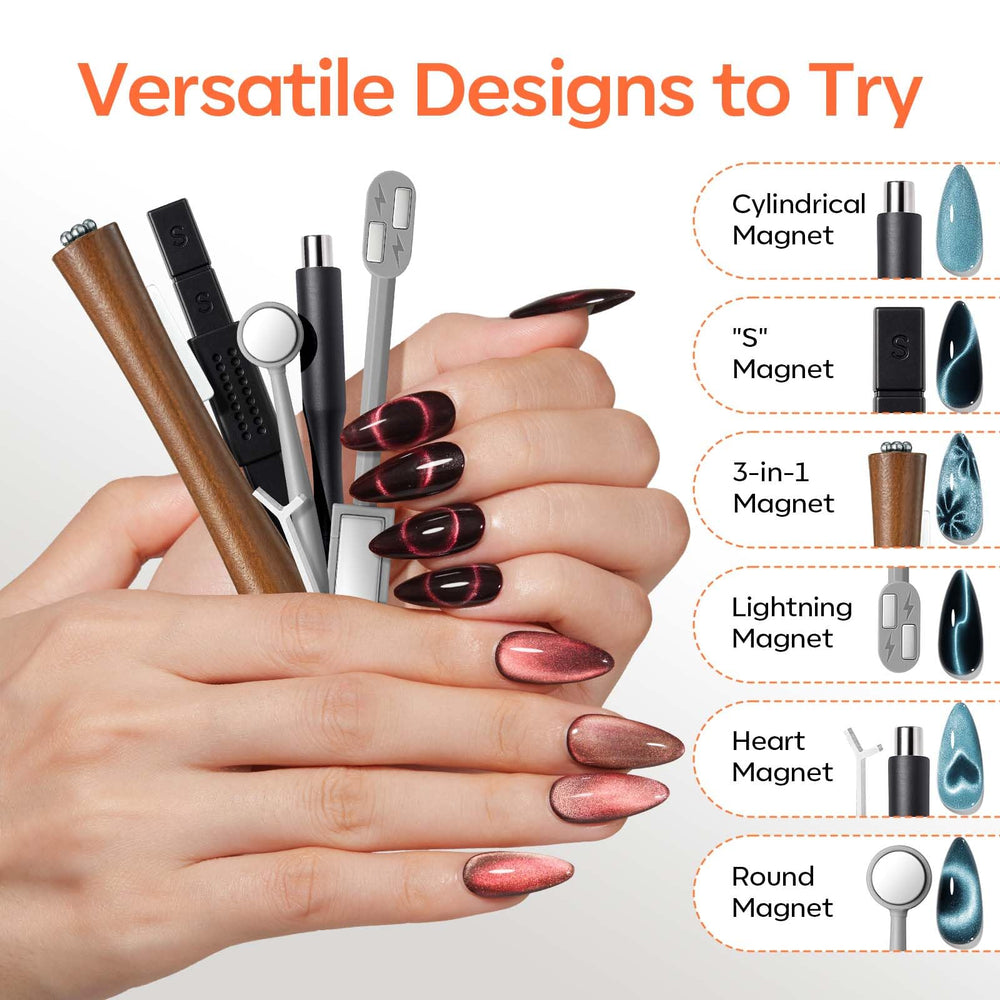 Modelones 3-in-1 magnetic pen provides versatile cat eye control
