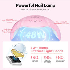 Modelones 3D bow nail charms add decorative flair to your mani.