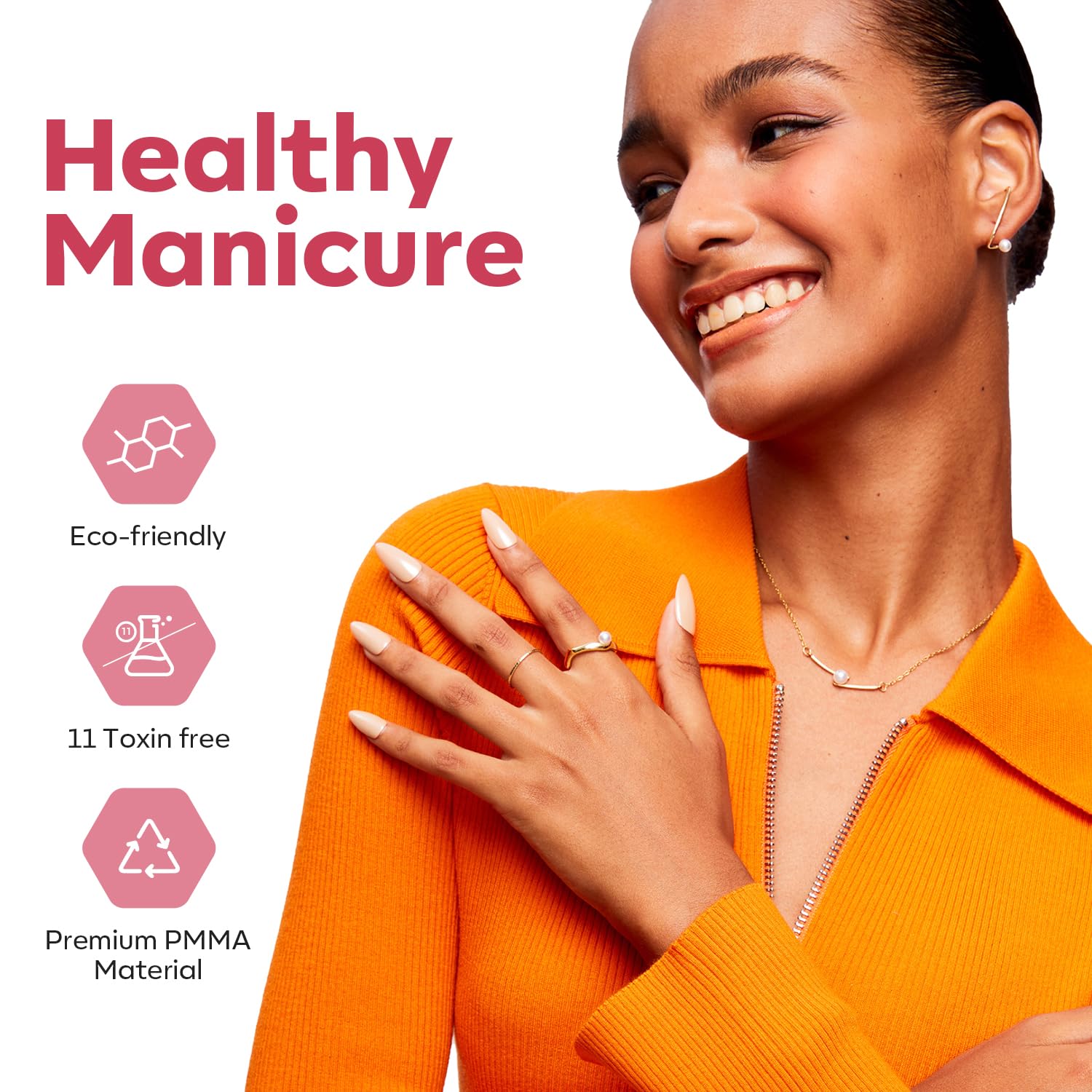 Modelones at-home DIY nail-extension setup for salon-style results.