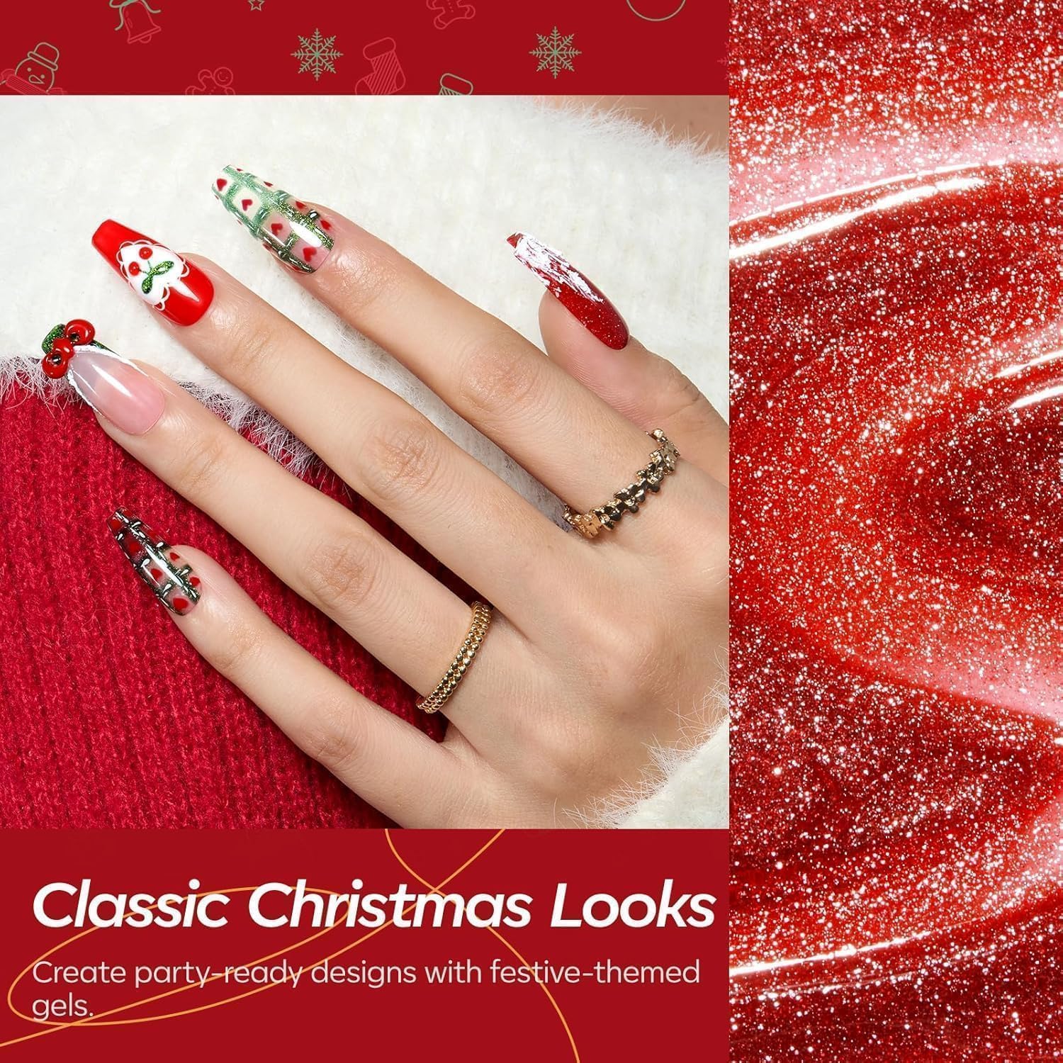 Modelones base and top coat steps shown for professional nail results.