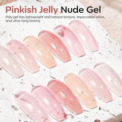 Modelones base and top coat set adds shine and durability.