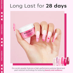 Modelones bubble-free application focus demonstrates easy, even coverage with durable results