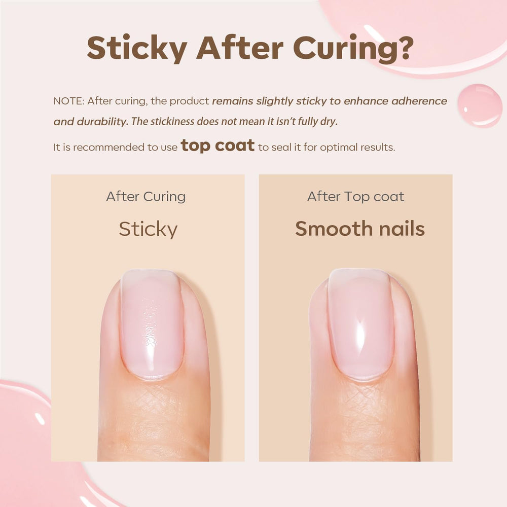 Modelones Builder Nail Gel builds an apex for stronger extended nails