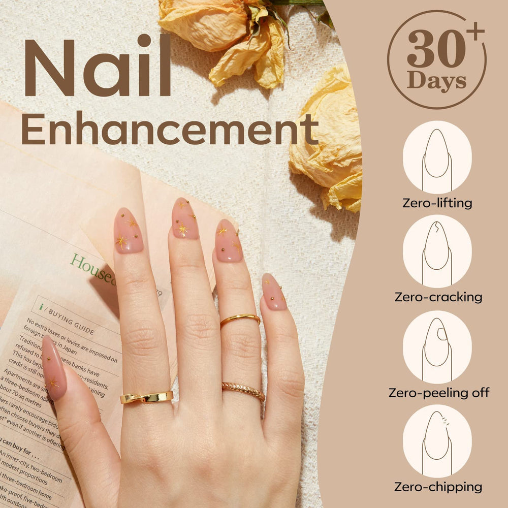 Modelones Builder Nail Gel provides long-lasting wear with feather-light strength