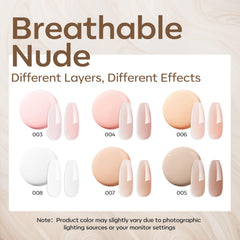 Modelones nude-brown pink gel shades offer versatile nude tones for any look