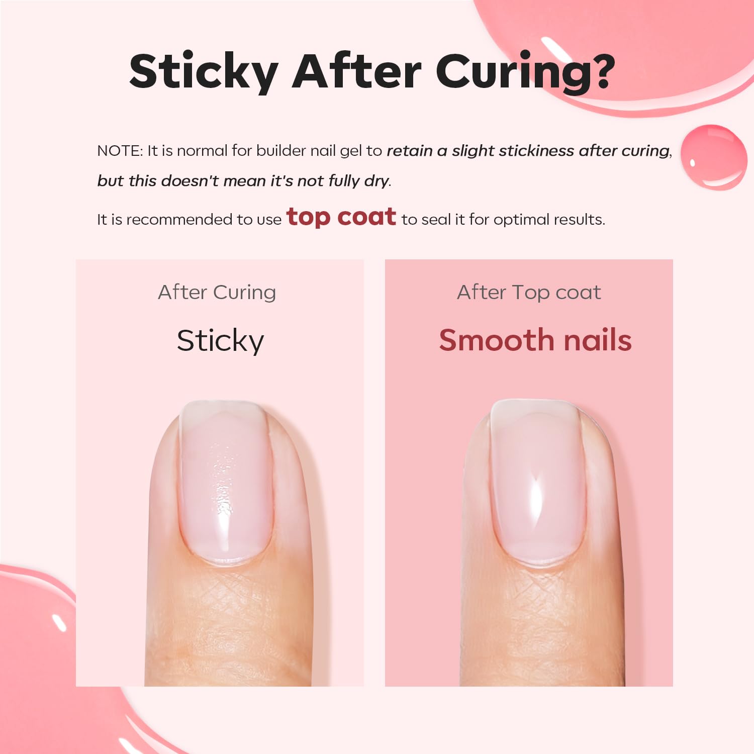 modelones gel applied with built-in brush for smooth foundation and even thickness