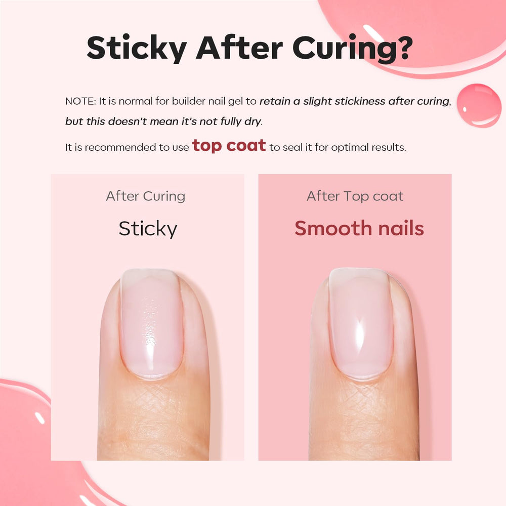 modelones gel applied with built-in brush for smooth foundation and even thickness