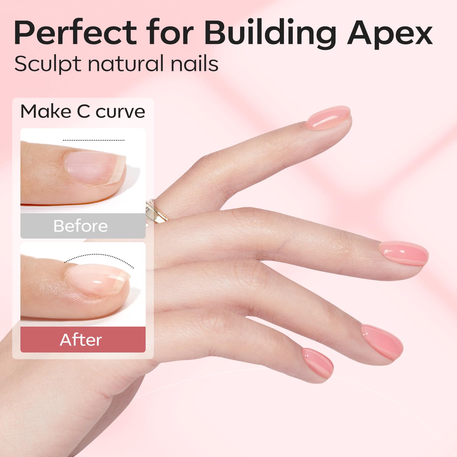 modelones UV/LED cure process for fast at-home nails and salon-ready results