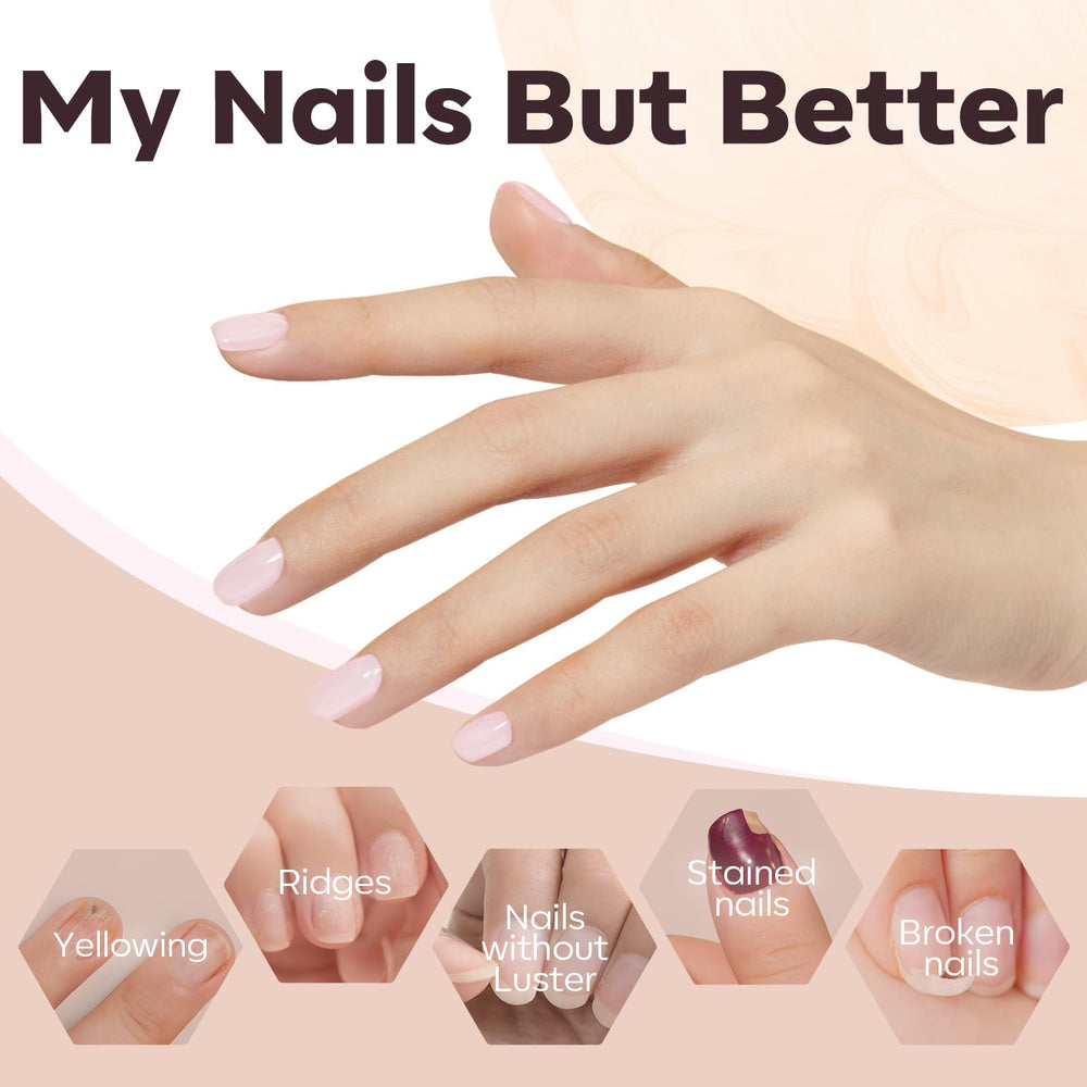 Modelones gel with built‑in brush for easy self‑leveling application