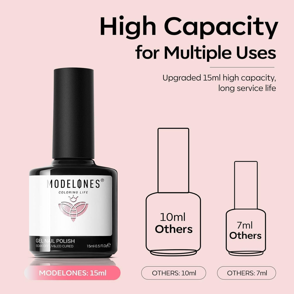 Modelones 15ml bottle and brush for precise application.