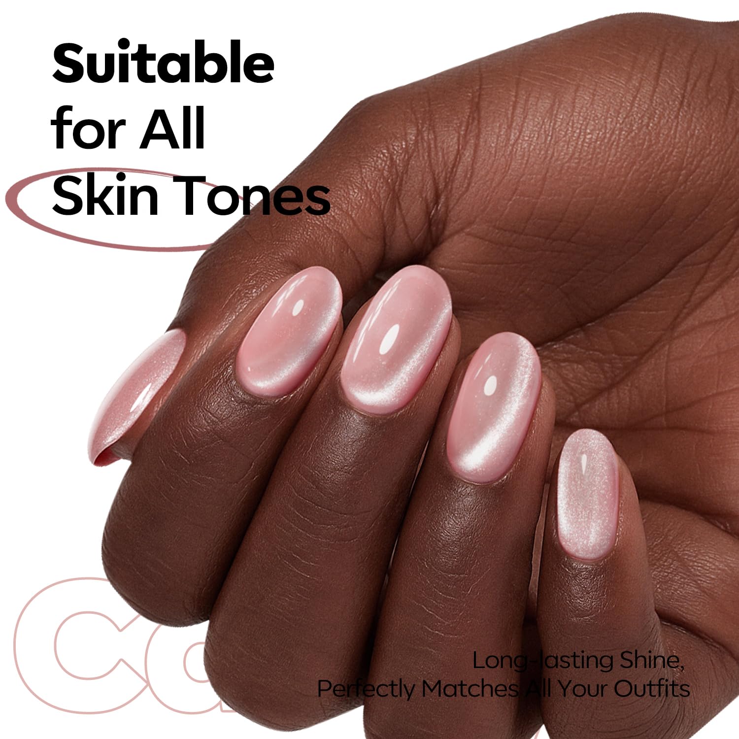 Modelones cruelty-free formula with low odor for comfortable at-home manicures.