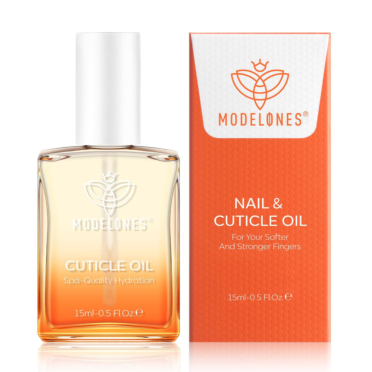 modelones cuticle oil with rose fragrance for daily cuticle care