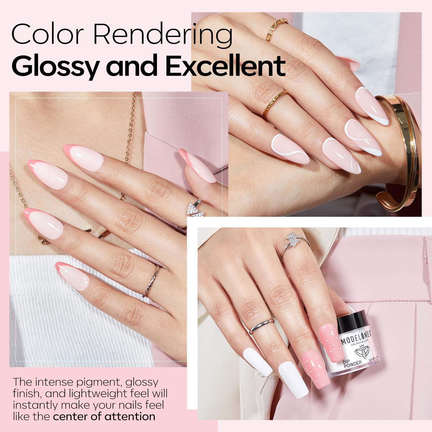 Modelones dip liquid bond to improve adhesion and wear
