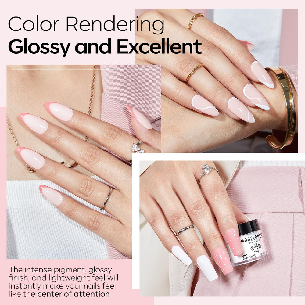 Modelones dip liquid bond to improve adhesion and wear