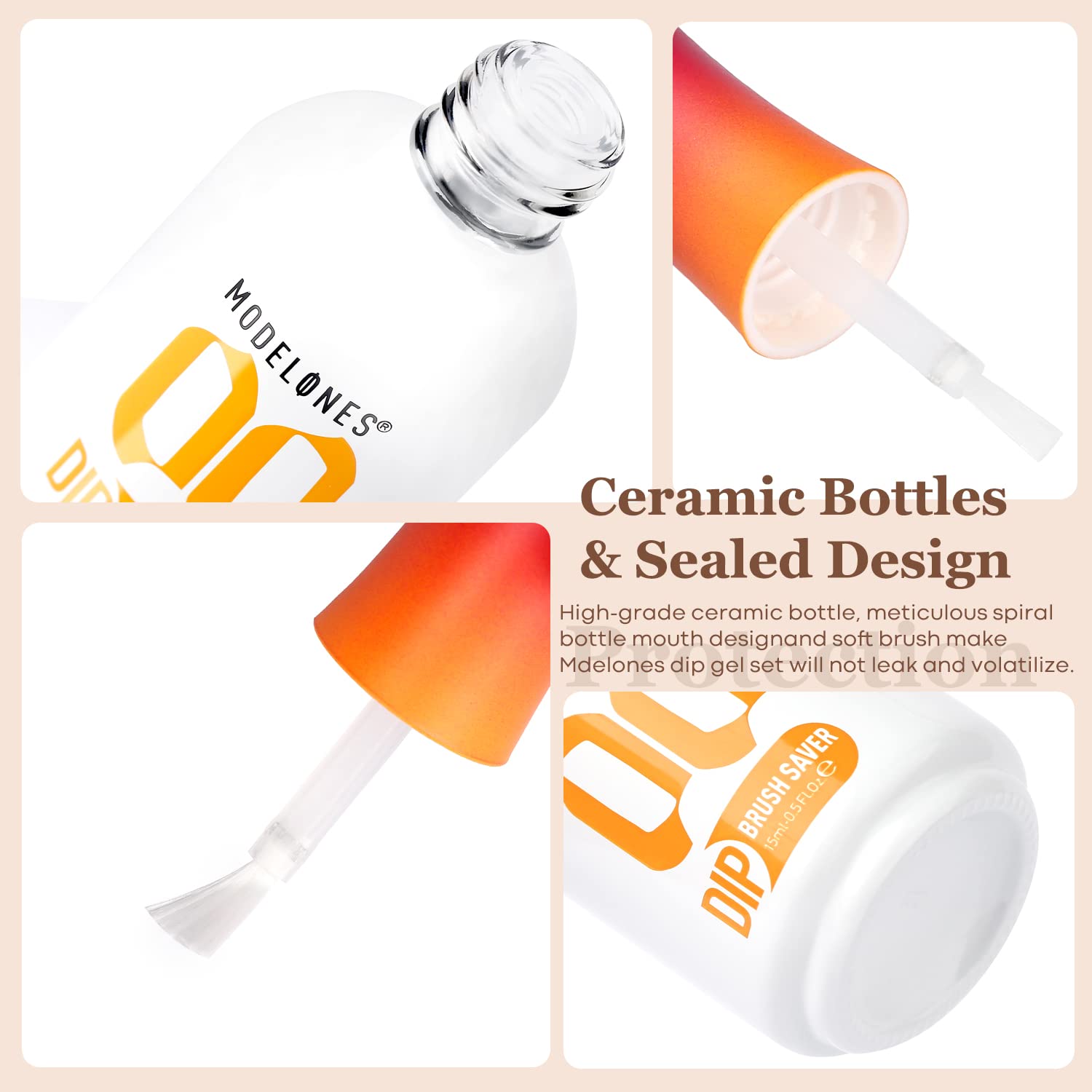 modelones dip powder liquid set at-home manicure setup for salon-quality results.