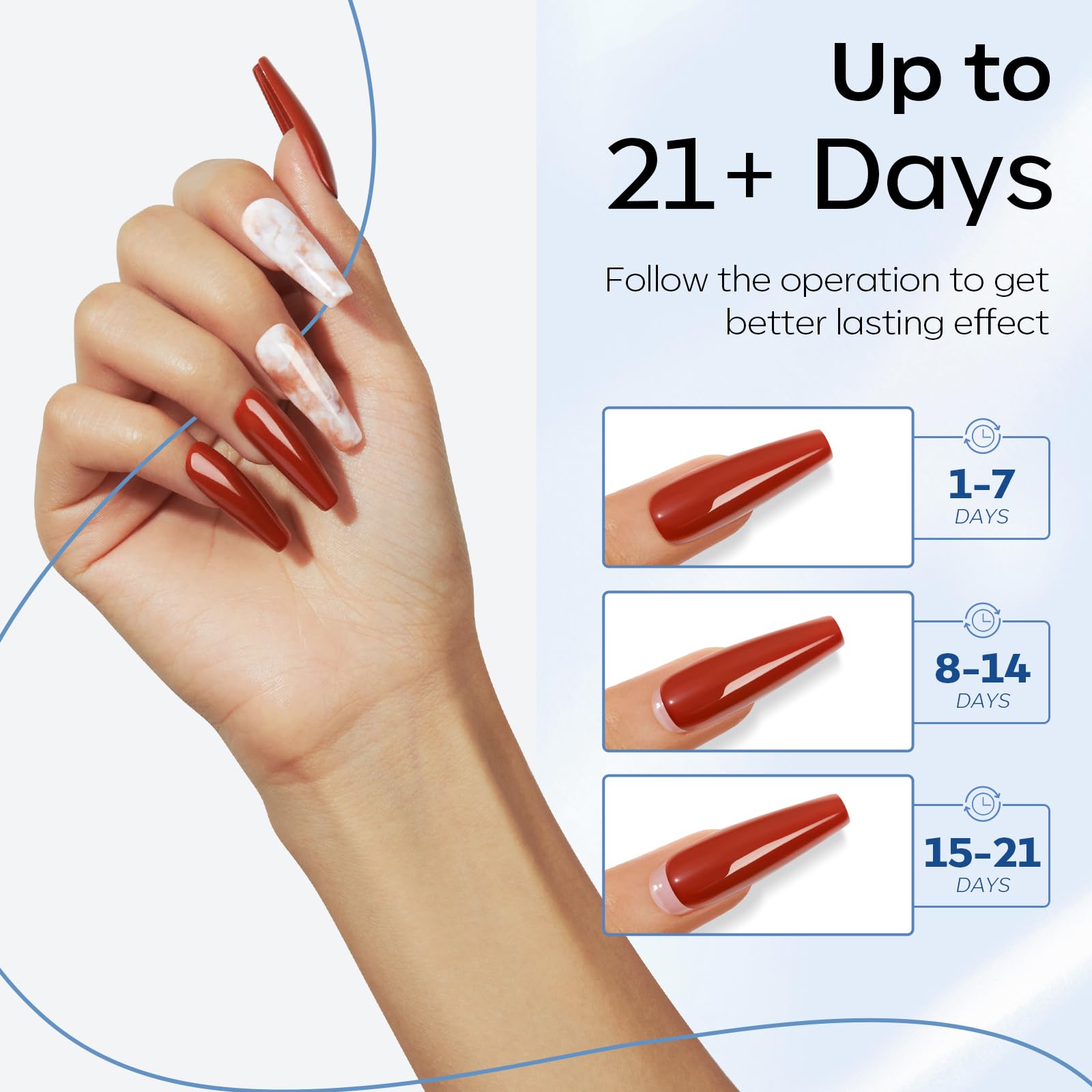 Modelones DIY and salon use suitable for home or professional nails