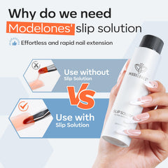 Modelones dual-ended nail brush and picker for precise prep and cleanup