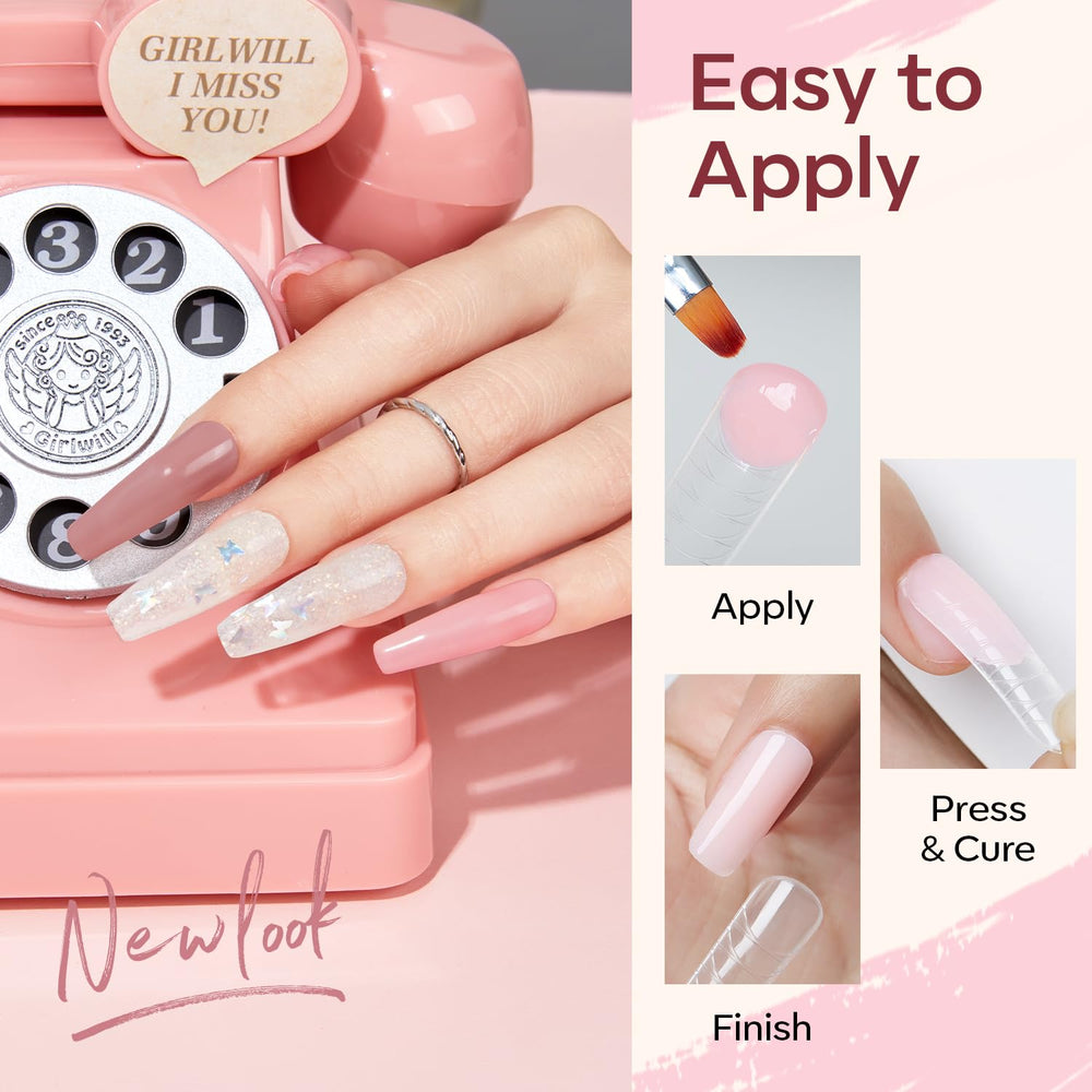 Modelones 48 dual nail forms in 12 sizes enabling customizable extensions