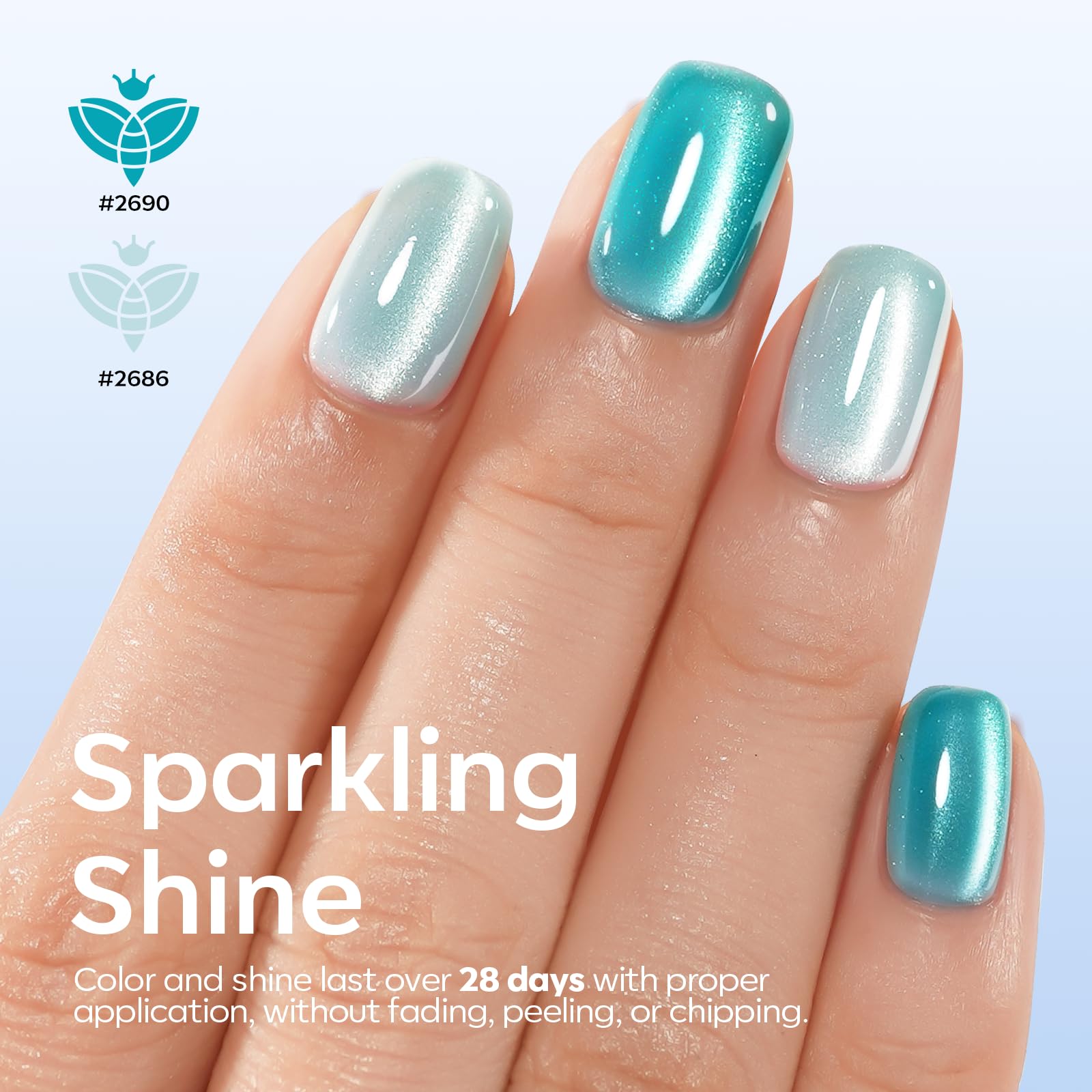 Modelones easy-glide brush aids smooth, precise nail application
