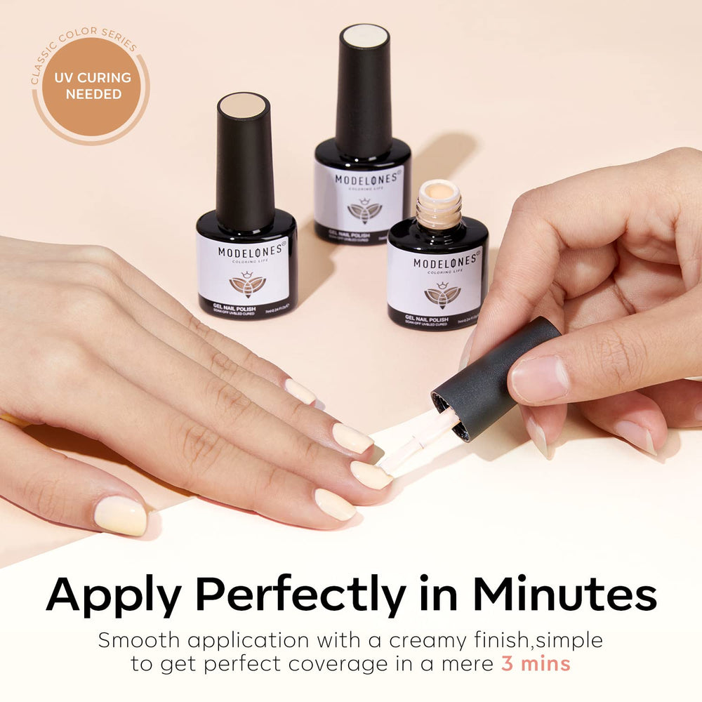 Modelones fall-winter nail colors collection offers season-ready tones for versatile looks.