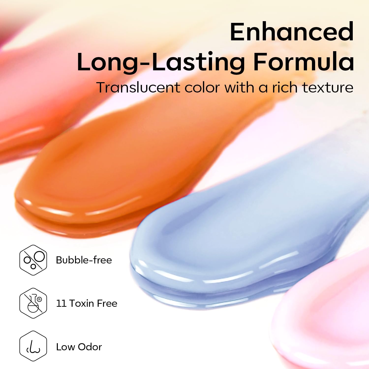 Modelones finished nails display salon-like results with long-lasting shine