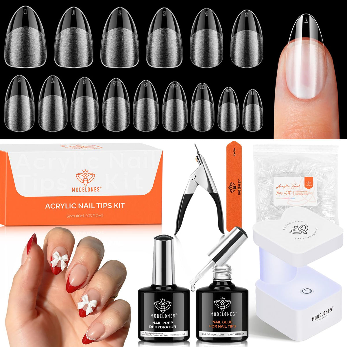 Modelones gel nail kit packaging demonstrates home salon potential for easy manicures