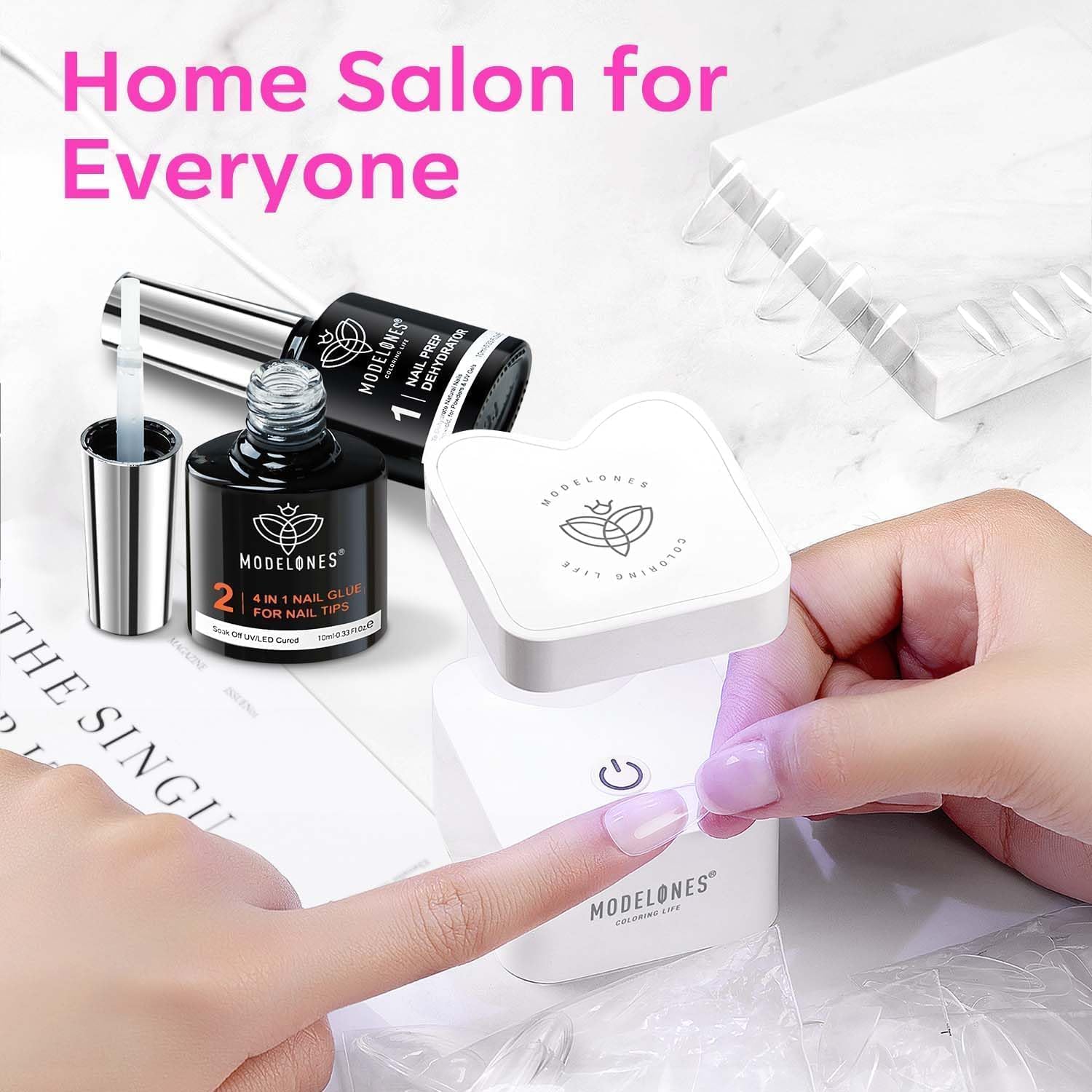 Modelones gift-ready nail kit appeals to beauty lovers and DIY fans.