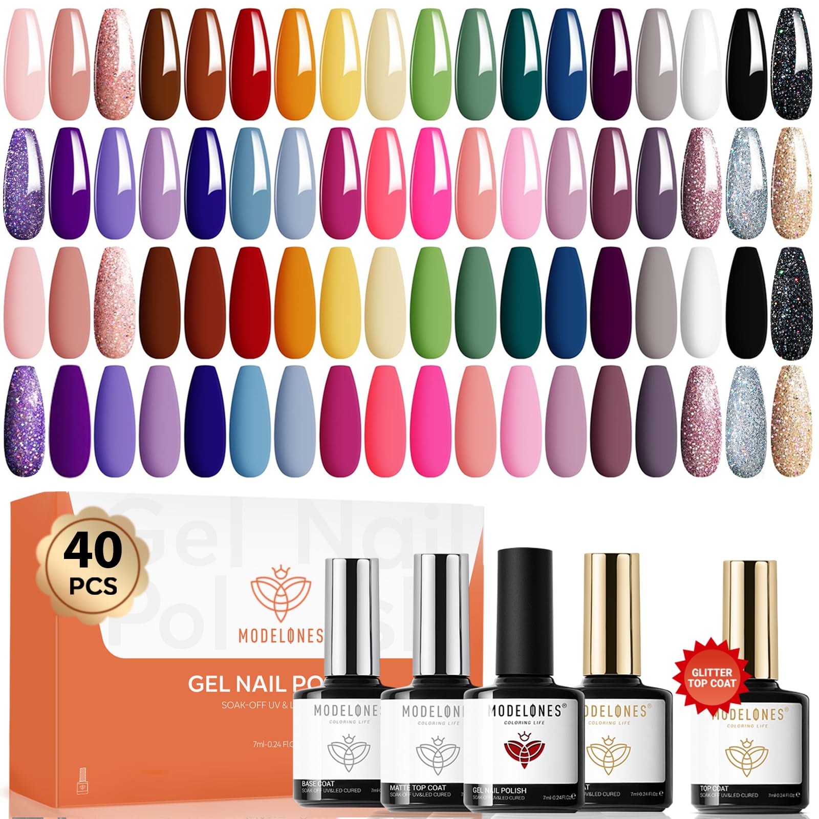 Modelones gift-ready packaging showcases a thoughtful present for nail lovers.