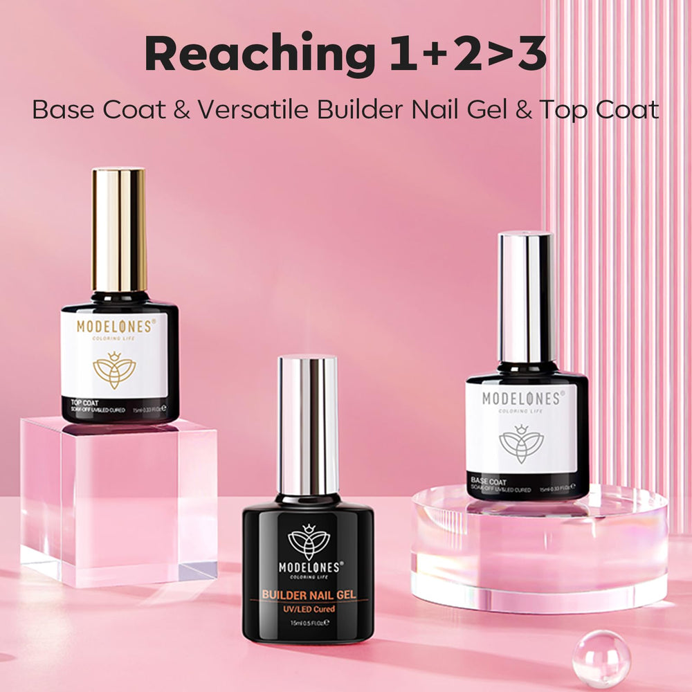 Modelones home DIY salon kit enables professional-style nails at home.