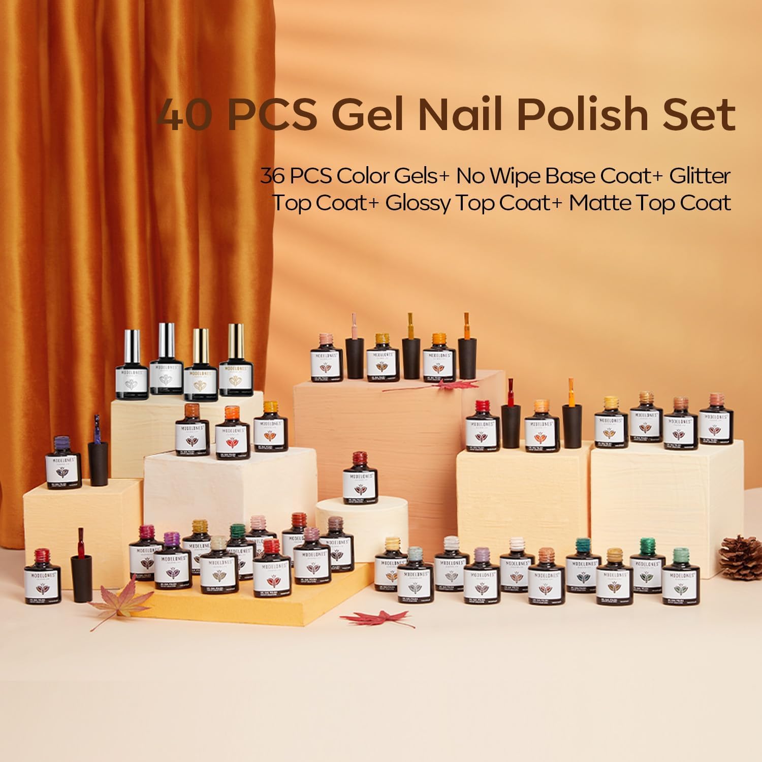 Modelones jelly white gel polish brightens nails with a clean look