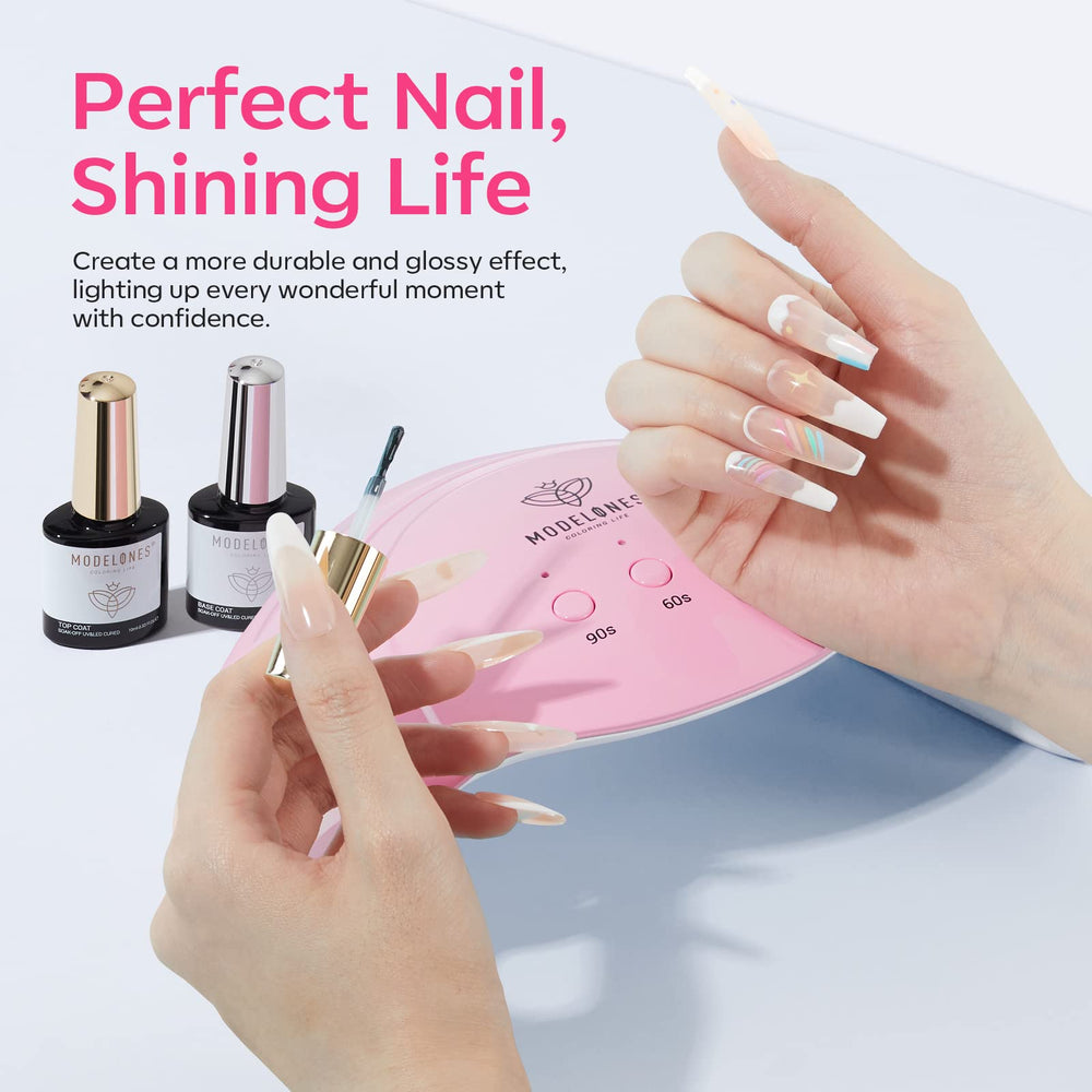 Modelones manicure kit full setup shows durable, home-friendly design.