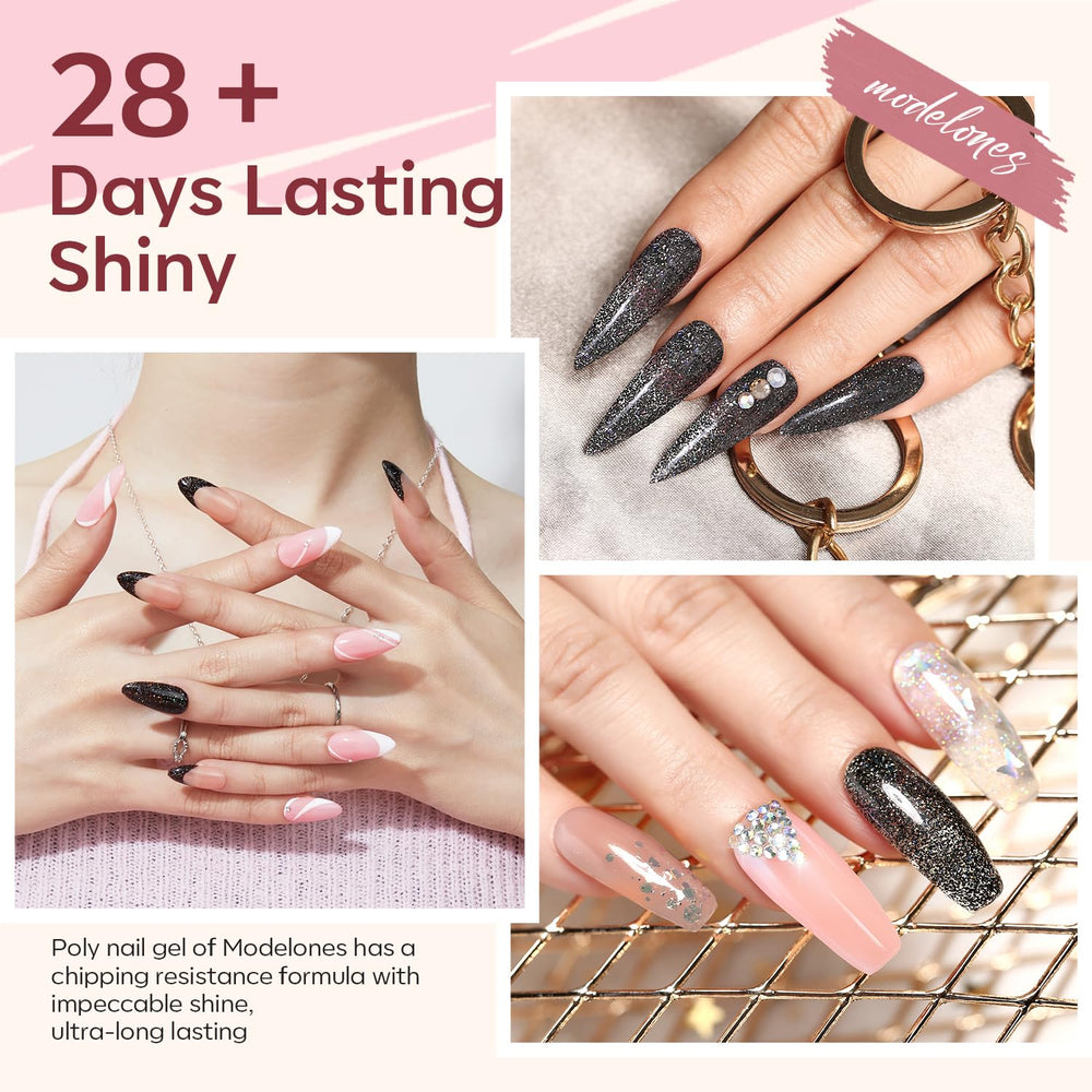 Modelones nail clips close-up designed to help shape with less mess